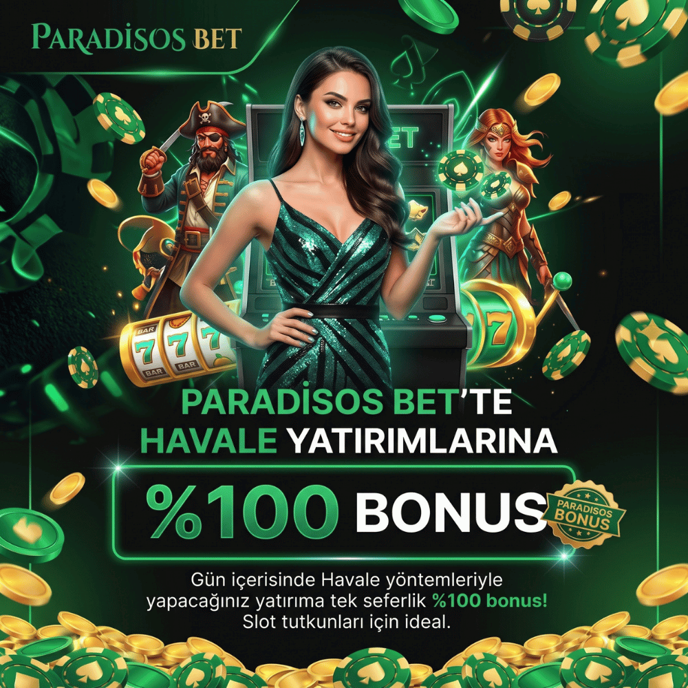 Havale Yatırımlarına Özel %100 Slot Bonusu